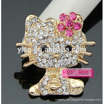 Broche broche de strass animal de estimação